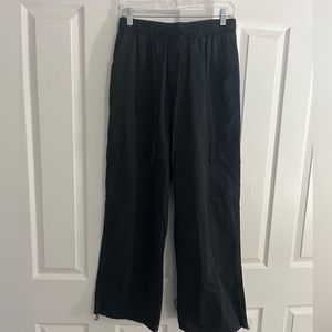 Black cargo pants
